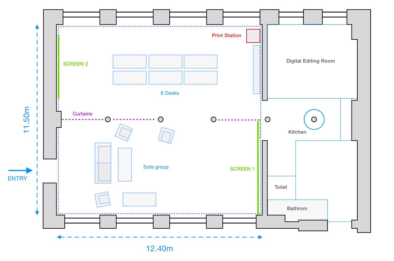 Berlin  Workshop-Räume Salon White Space image 8