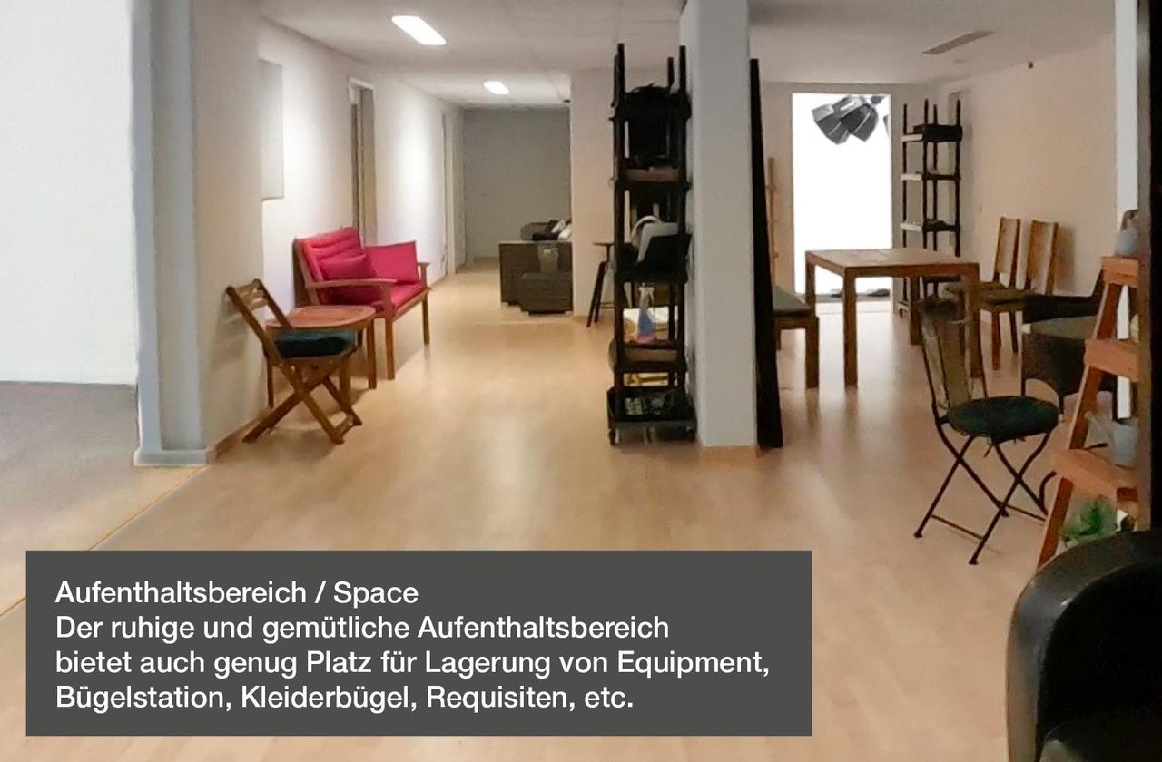 Munich  Photostudio Studio #1 / Hohlkehle L-Form für Foto / Video | das modul / München image 9