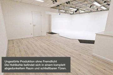 Munich Photostudio Studio #1 / Hohlkehle L-Form für Foto / Video | das modul / München image 4