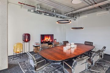 Munich workshop spaces Meeting room Design Offices München Atlas - Fireside Room 6 image 1