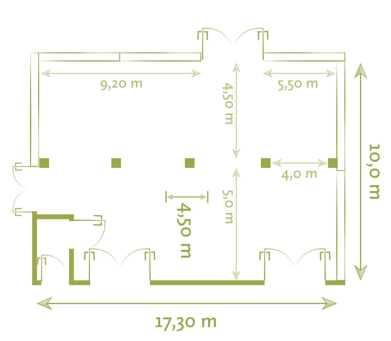 Nuremberg corporate event spaces Terras Wetterunabhängig Feiern und Tagen image 28