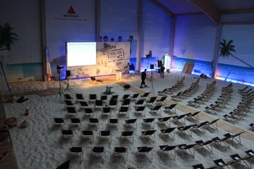 Berlin corporate event spaces Partyraum Beach Berlin - Indoor BeachCenter image 11