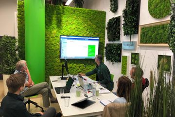 Hannover training rooms Grünfläche Grüner Indoor-Workplace image 5