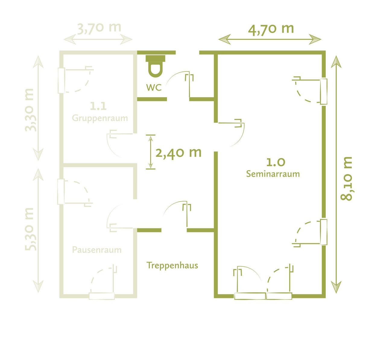 Nuremberg training rooms Vergaderruimte Meeting room 2 image 31
