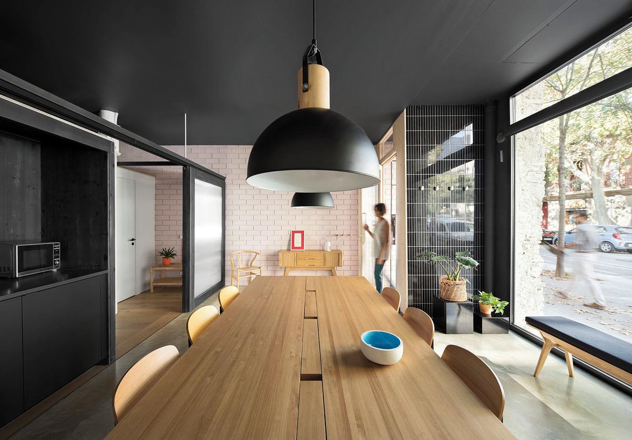 Barcelona training rooms Industriegebäude Garten Raum image 8