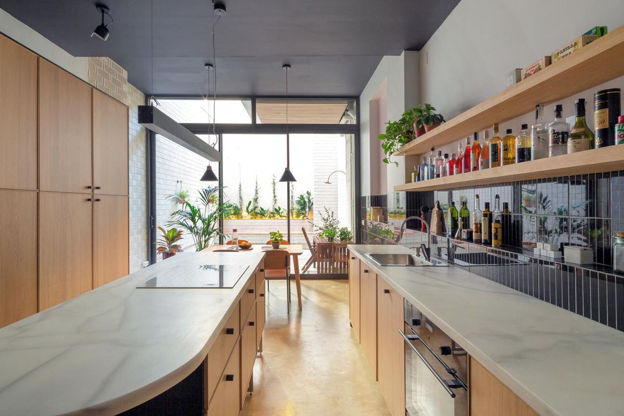 Barcelona training rooms Industriegebäude Garten Raum image 6