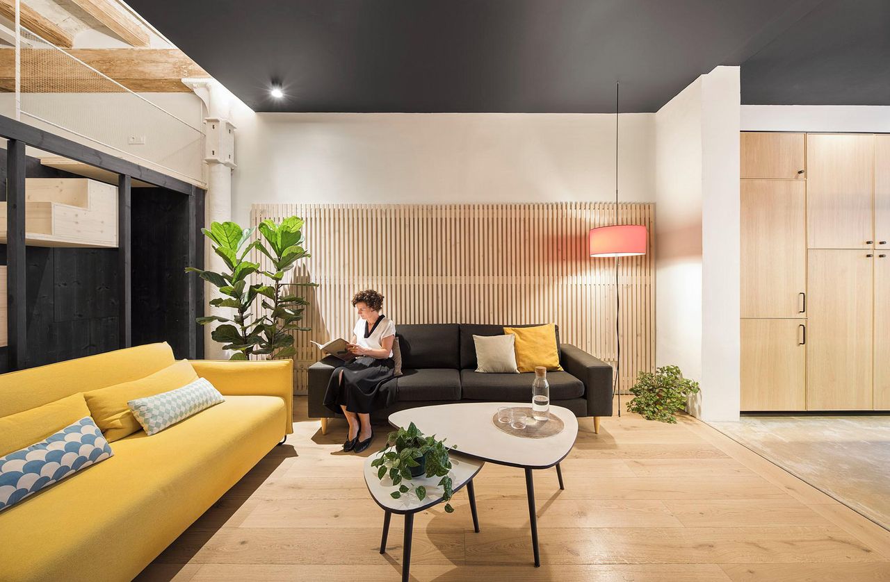 Barcelona training rooms Industriegebäude Garten Raum image 8