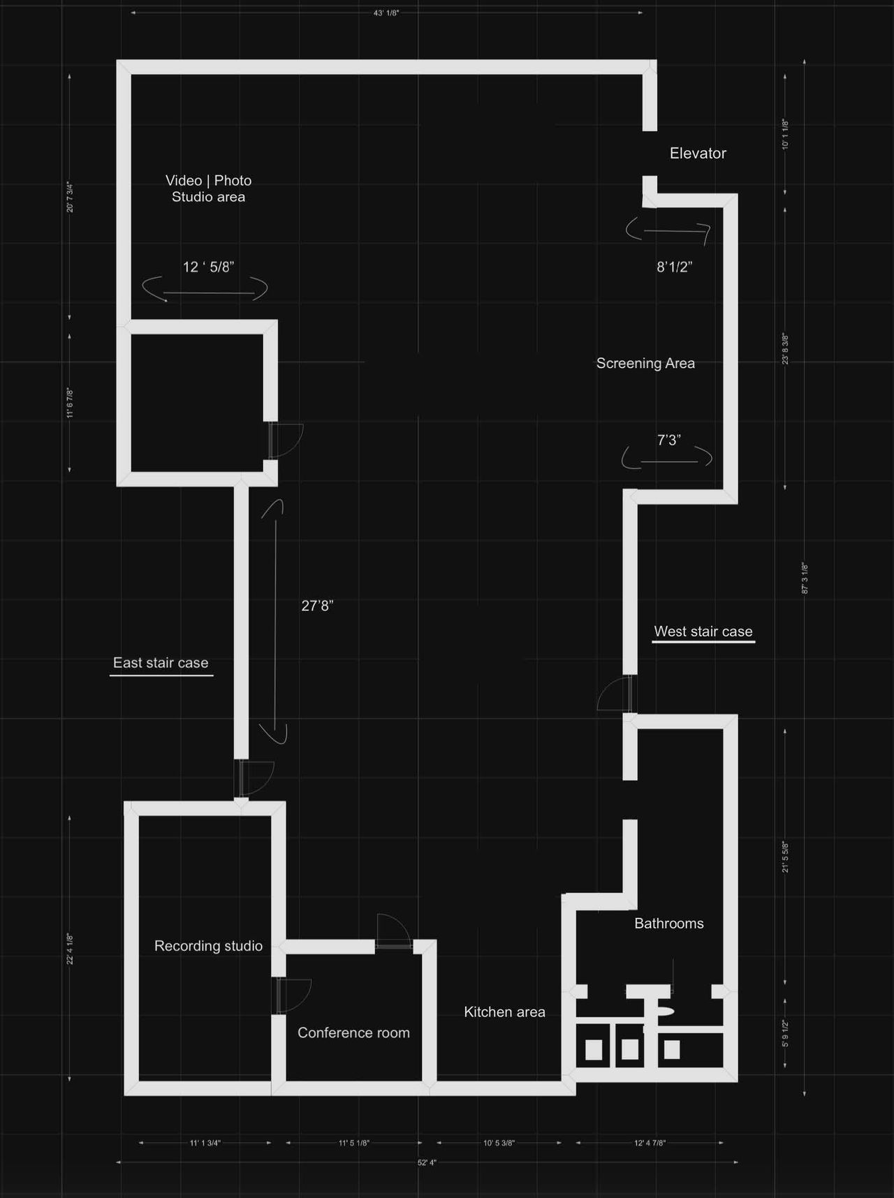 NYC training rooms Meeting room Double exposure 5,500 sq. ft. loft image 7