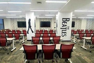 NYC training rooms Classroom Beatles image 3