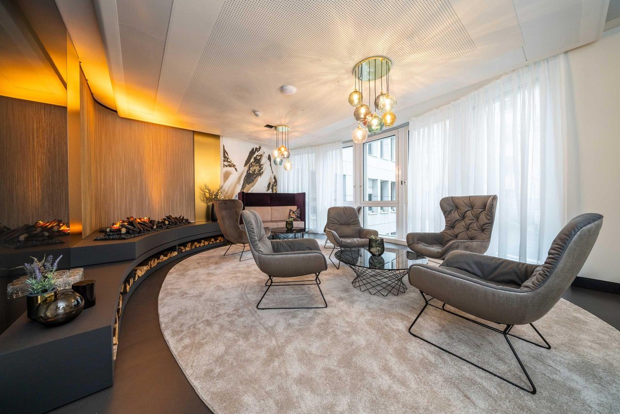 Genève  Bedrijvencentrum Kaminlounge Mont Blanc image 1