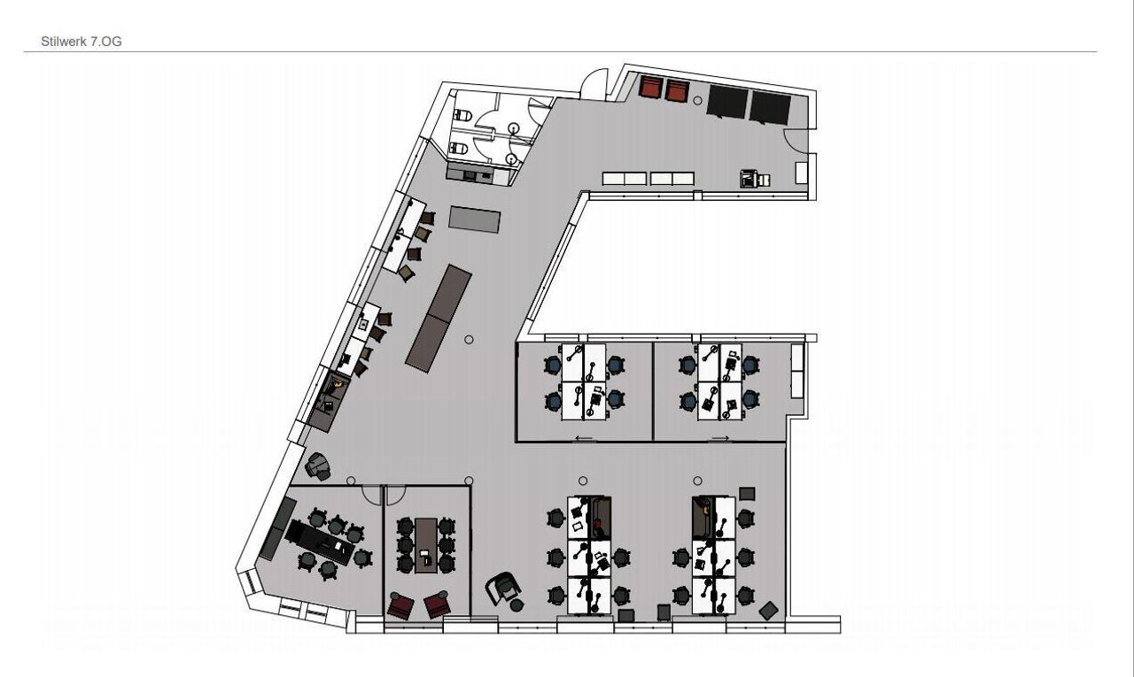 Hamburg training rooms Coworking Space stilwerk workspace Konferenzraum C1 image 9