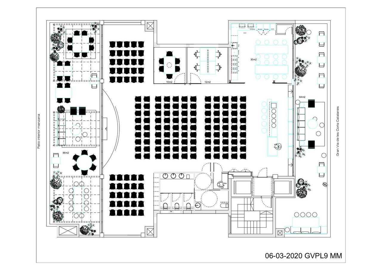 Barcelona workshop spaces Penthouse Attic & Terrace 360 image 7