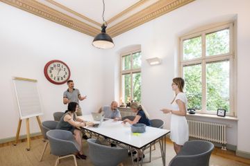 Berlin training rooms Meeting room Kaminzimmer image 7