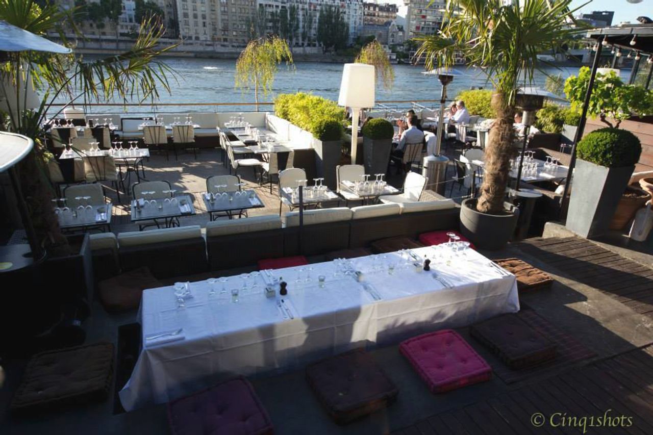 Parijs corporate event spaces Restaurant La Plage Parisienne image 12