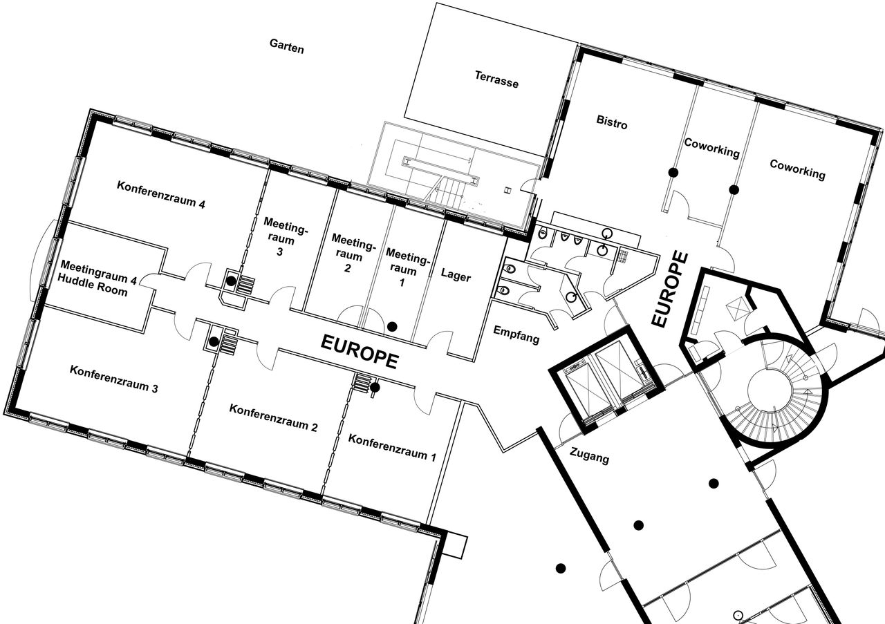 Munich  Coworking space ecosHOT DESK in München-City image 14