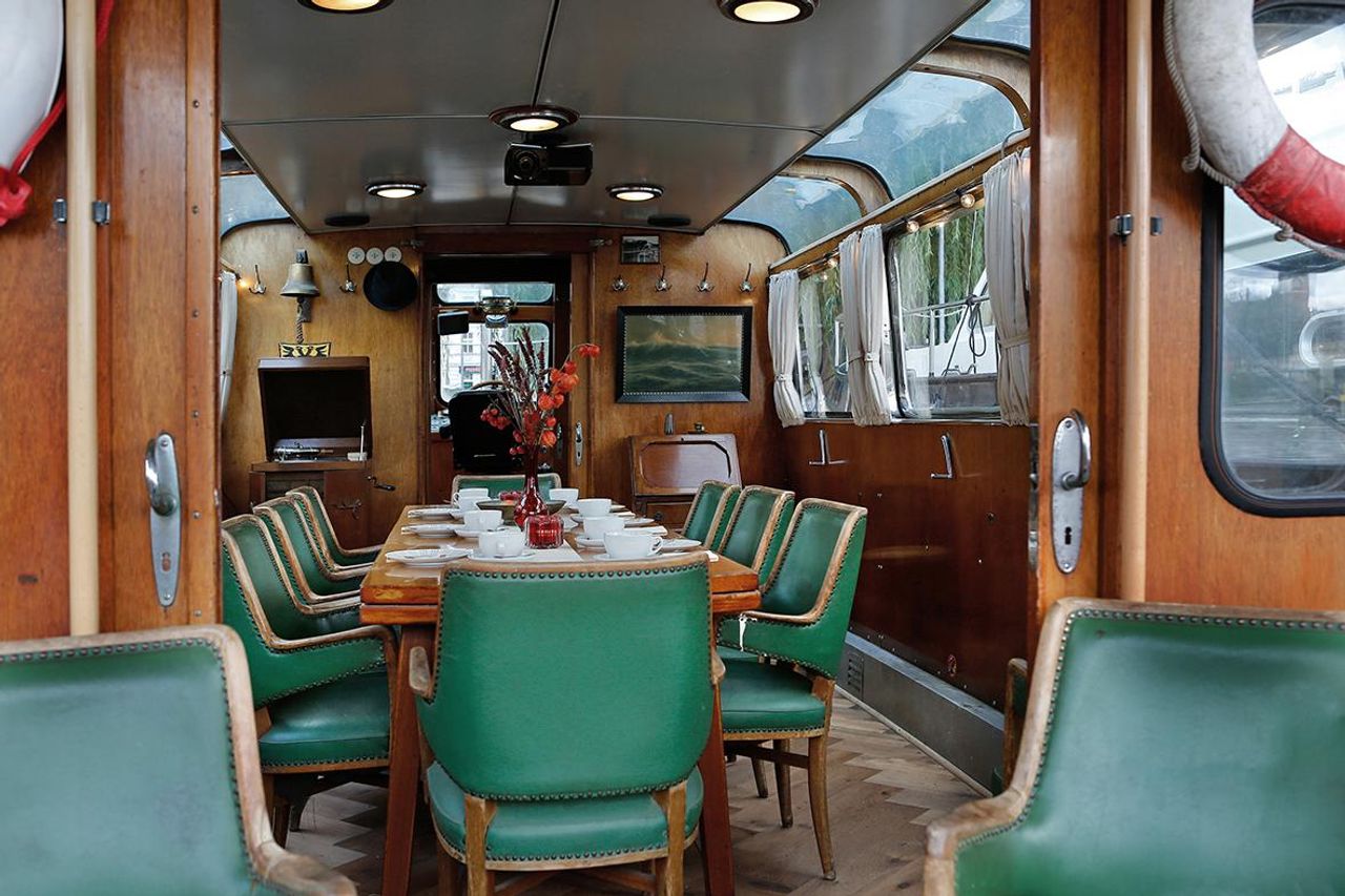 Berlijn  Dakterras Workshopbarkasse | Seminar&Dinneryacht image 9