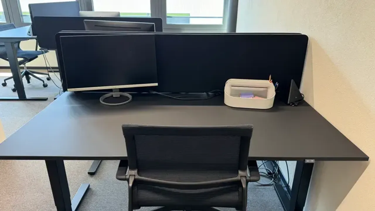 Frauenfeld  Werkplek Open Space Flex Desk mit Screen image 0