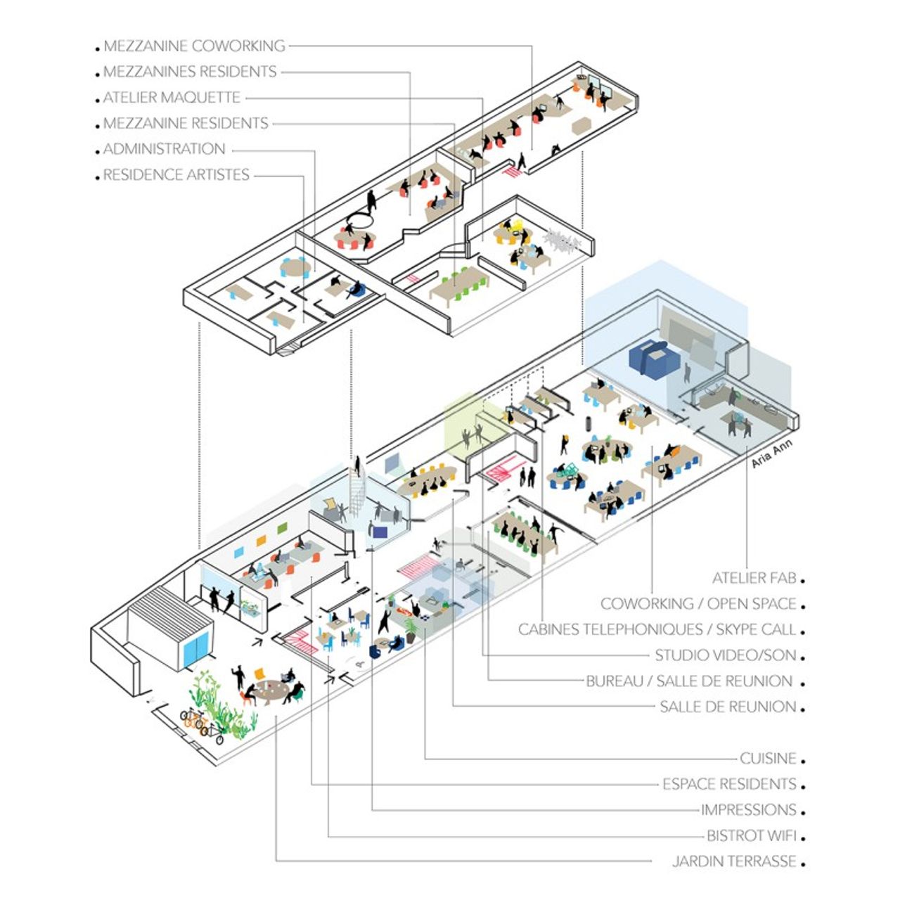 Paris workshop spaces Meeting room Big meeting room image 9