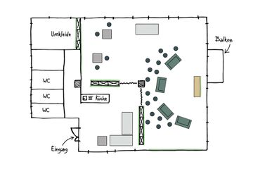 Stuttgart Kreatives Meeting Workshopruimtes Loft am Marienplatz image 5