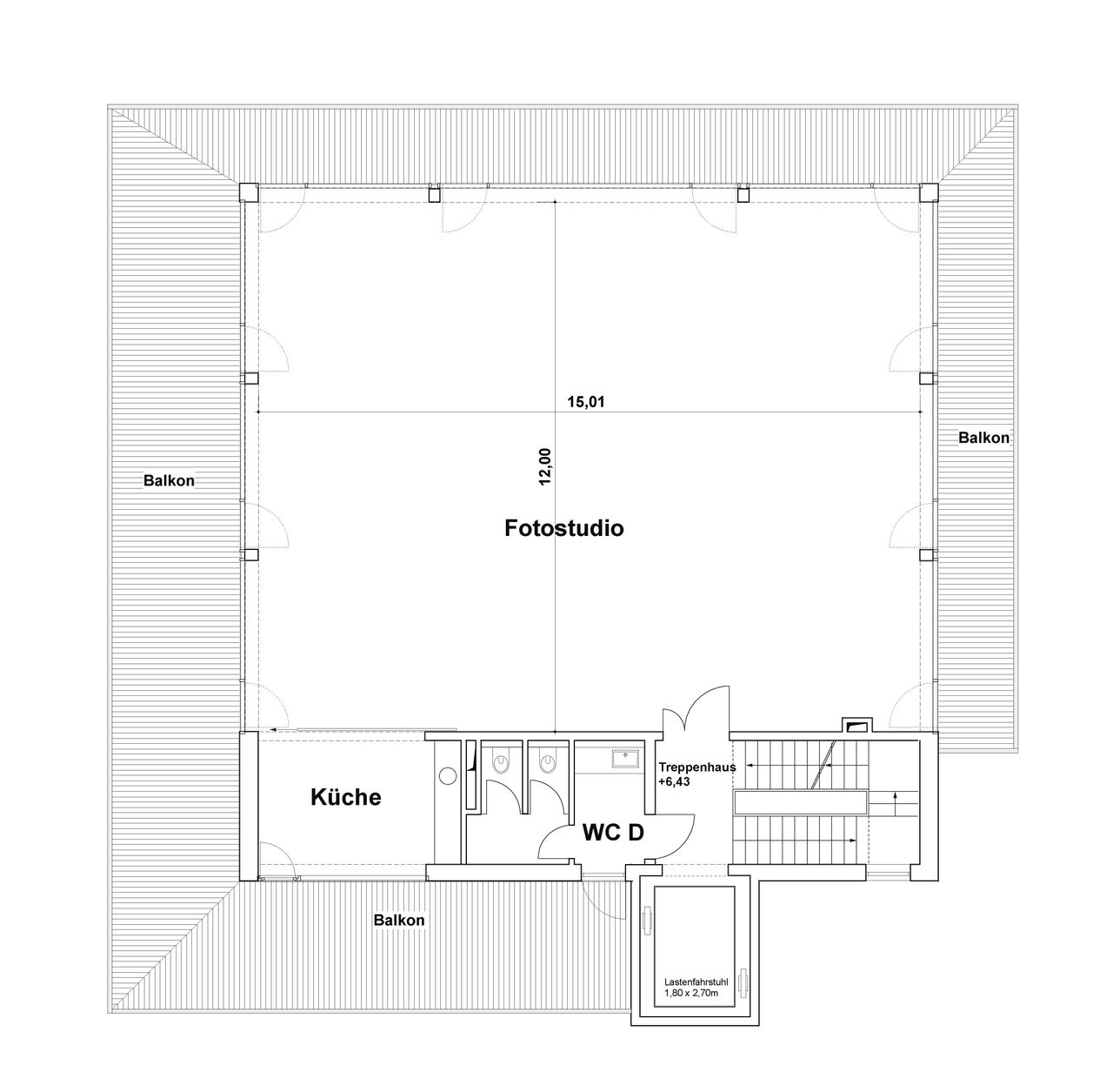 Hamburg workshop spaces Private residence Loft image 5