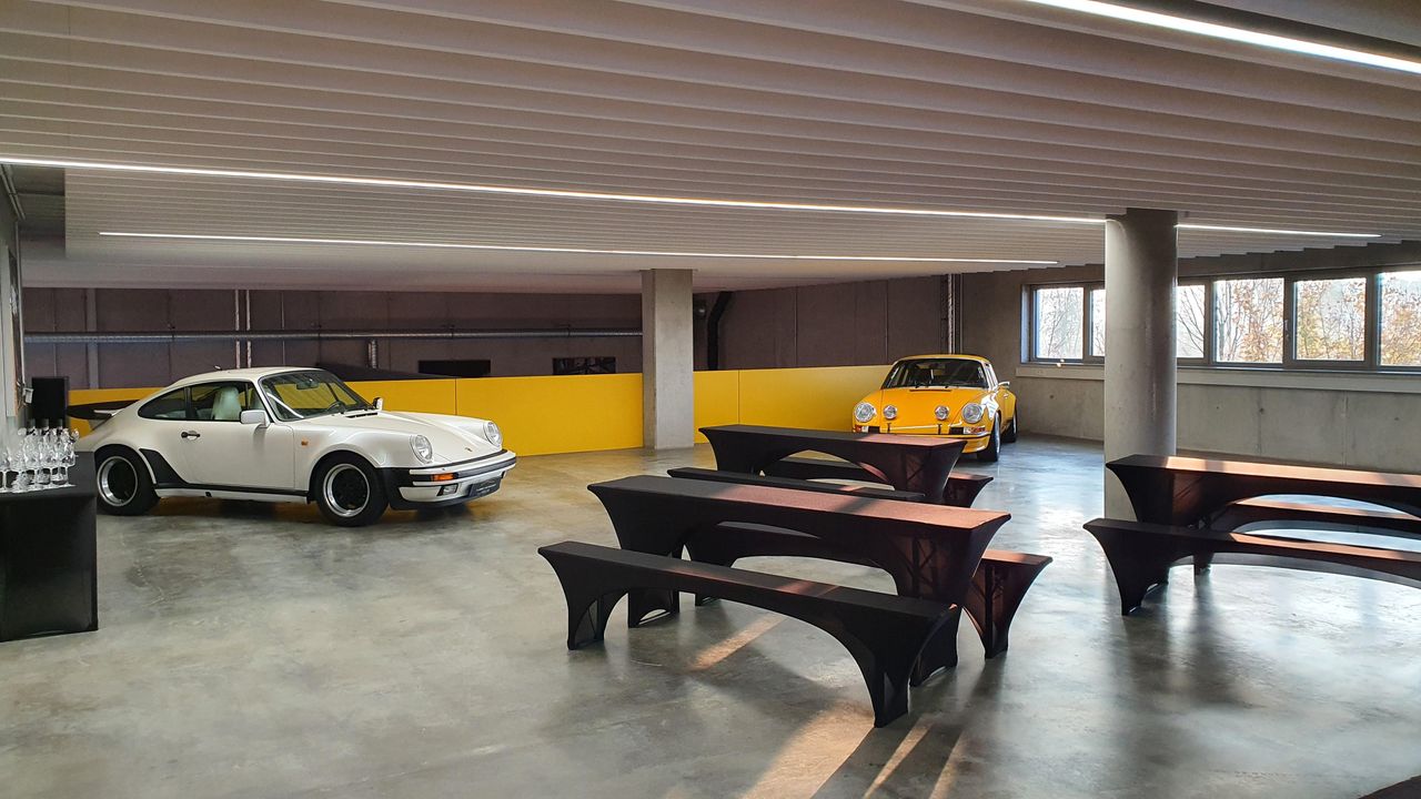 Leinfelden-Echterdingen Kreatives Meeting Bijzondere locatie Classic Car Refugium image 14