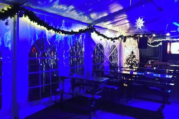 Köln Weihnachtsfeier Schiff/Eventschiff/Floß Winterdorf auf dem Rhein image 4