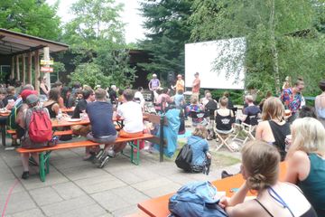 Rest der Welt Hochzeit Alm/Scheune/Bauernhof Bungalowsiedlung Klingemühle image 13