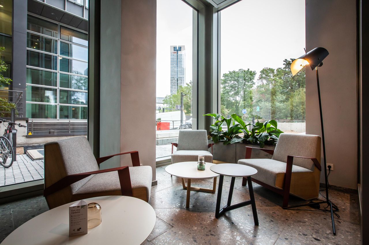 Frankfurt am Main Mobiles Arbeiten Evenementenlocaties Café & Bar image 3