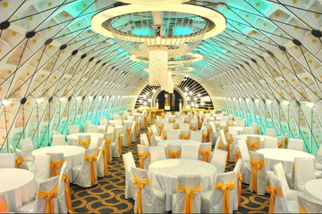 Rest of the World corporate event spaces Historic venue Tagansky Bunker 42 - White Banquet Hall image 1