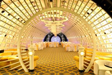 Rest of the World corporate event spaces Historic venue Tagansky Bunker 42 - White Banquet Hall image 2