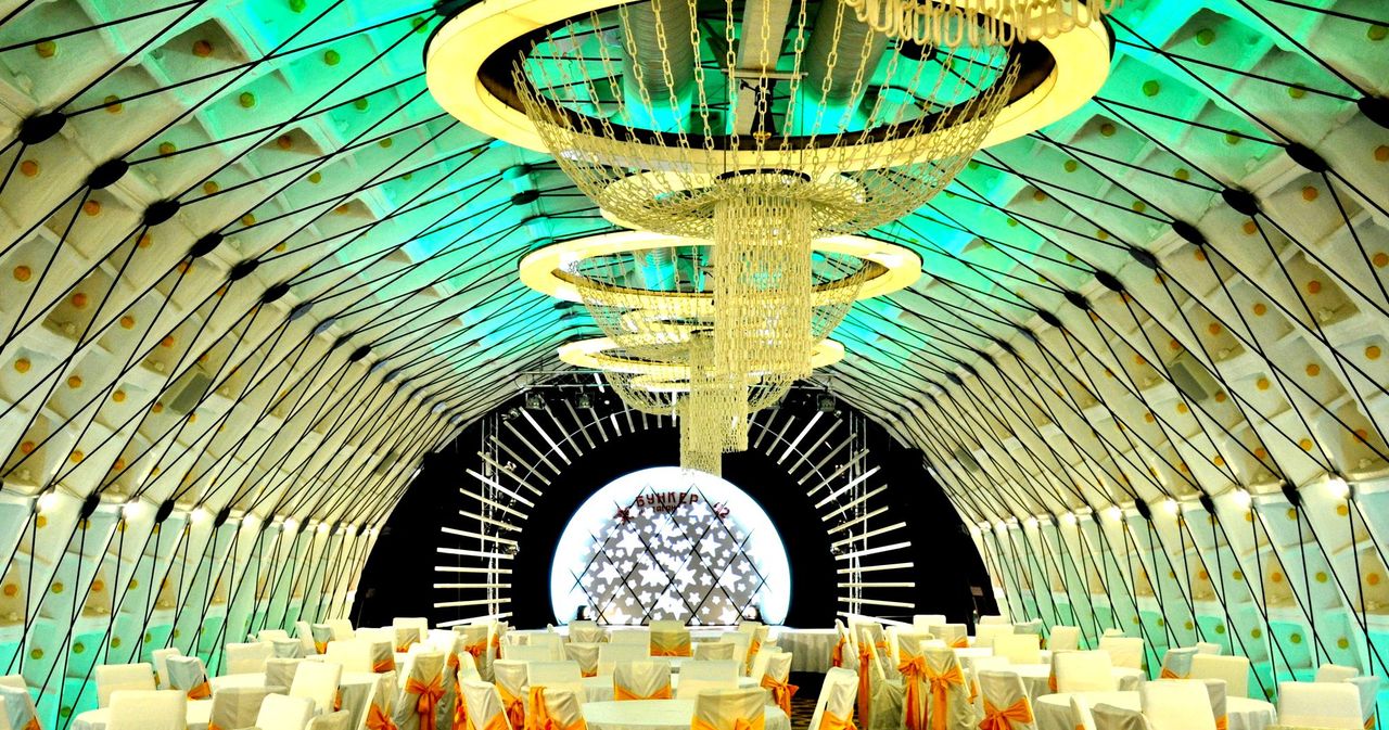 Rest of the World corporate event spaces Historic venue Tagansky Bunker 42 - White Banquet Hall image 4