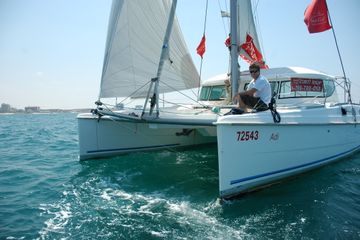 Tel Aviv corporate event spaces Boat Private Catamaran image 11