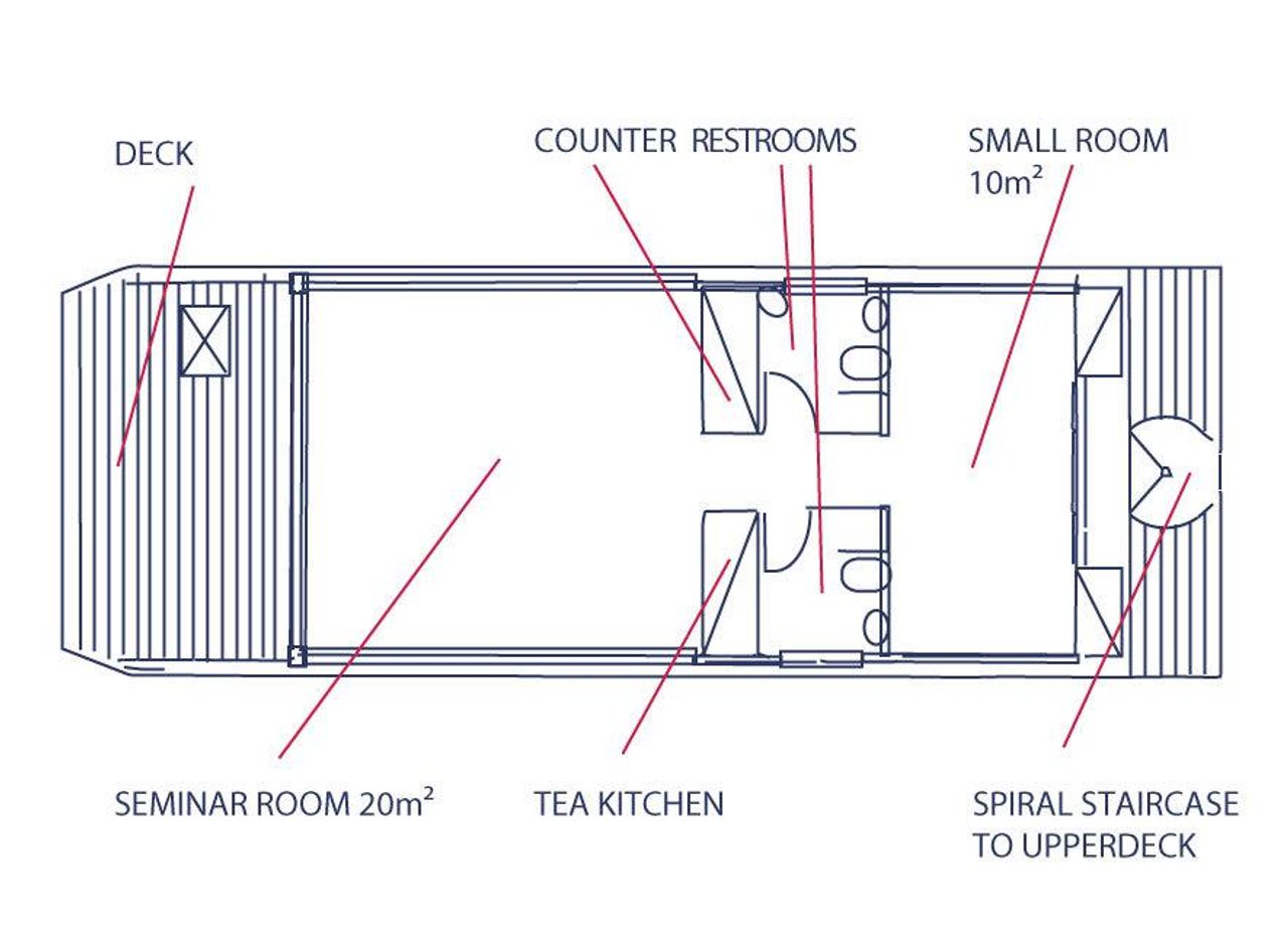 Berlijn workshop spaces Boot Floating Room image 8