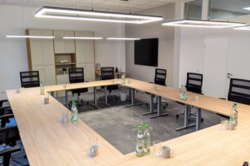 Leipzig Mobiles Arbeiten Vergaderzalen Gesamte Location image 5