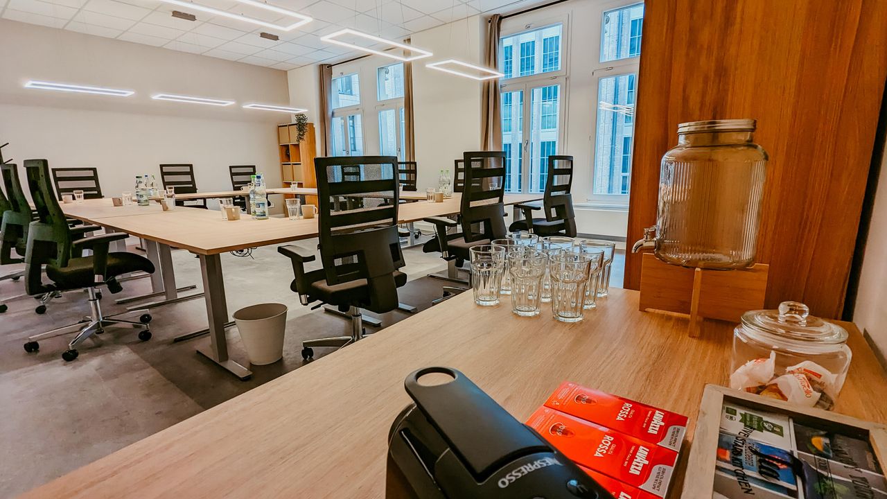 Leipzig Mobiles Arbeiten Vergaderzalen Gesamte Location image 7