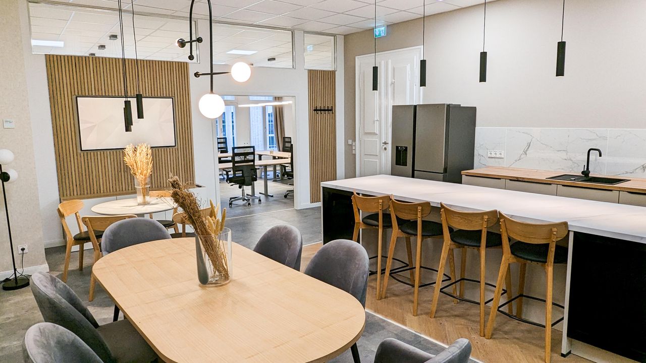 Leipzig Mobiles Arbeiten Vergaderzalen Gesamte Location image 9