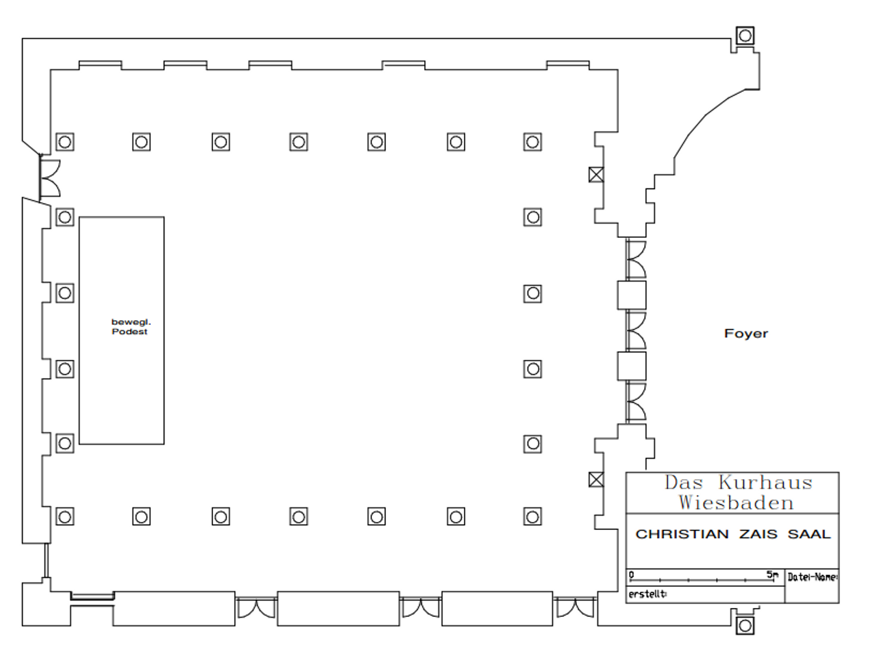 Mainz corporate event spaces Historic venue Christian-Zais-Saal image 8