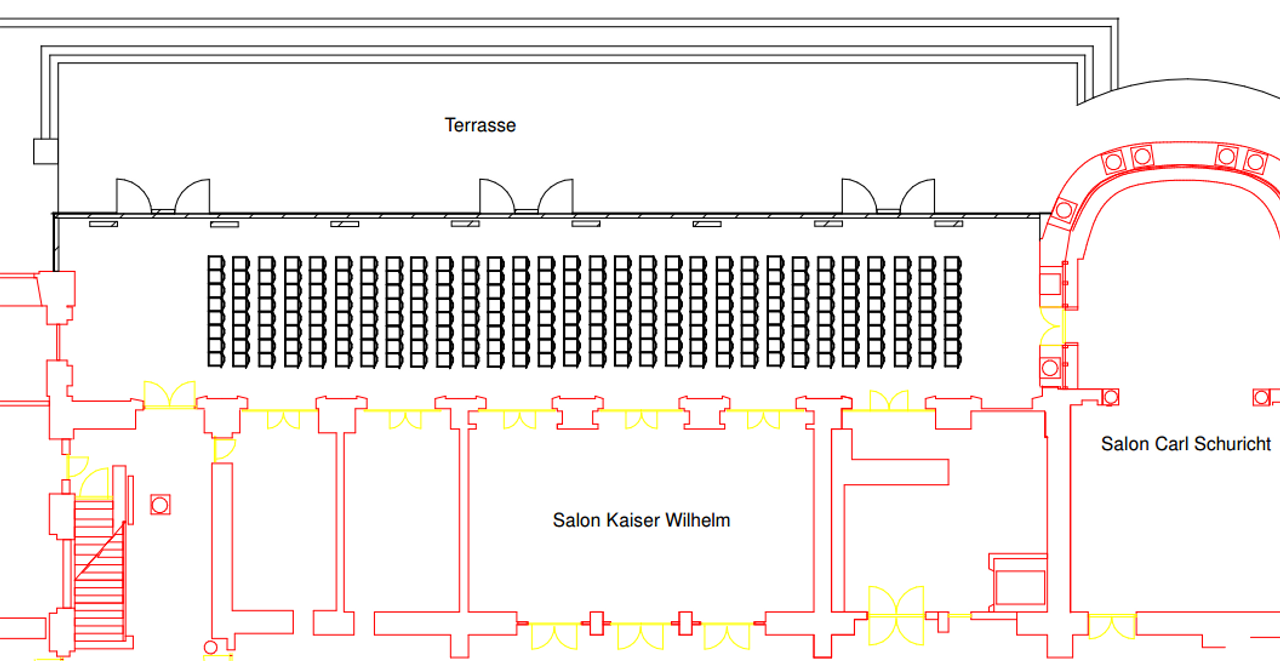 Mainz seminar rooms Historic venue Wintergarten image 3