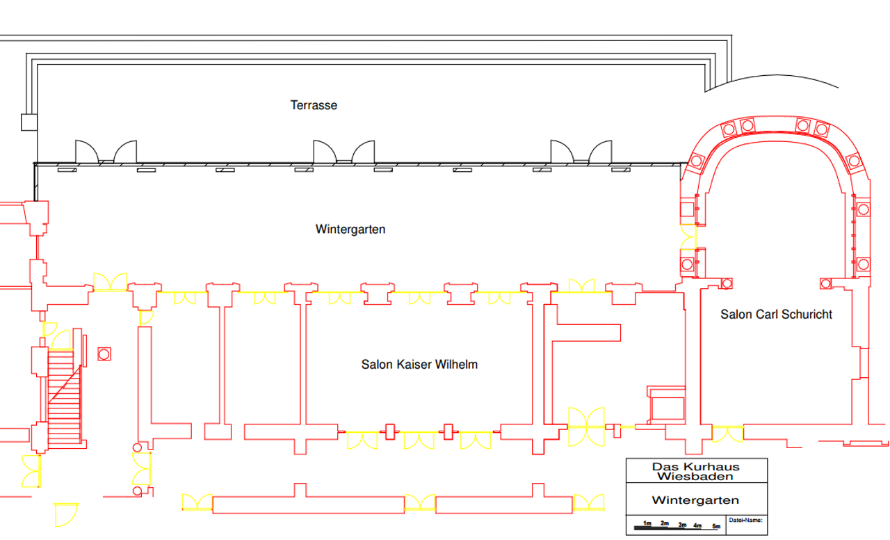 Mainz seminar rooms Historic venue Wintergarten image 4