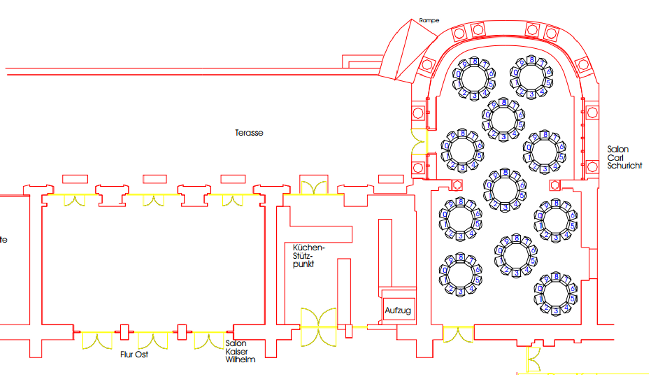 Mainz corporate event spaces Historic venue Salon Carl Schuricht image 10