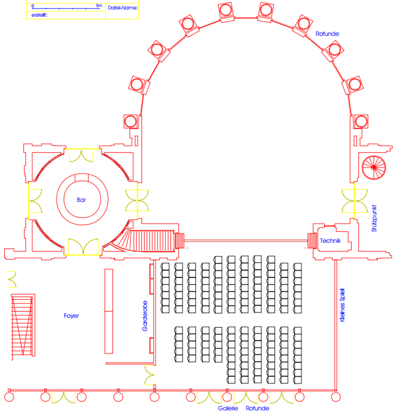 Mainz seminar rooms Historic venue Galerie Rotunde image 11