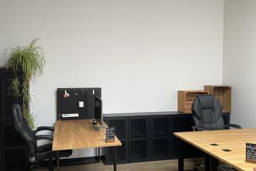 Leipzig Werkplek Schreibtisch im Workspace-Büro image 1