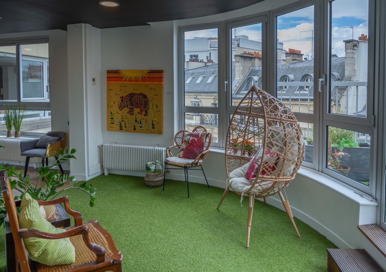 Paris Réunion créative Rooftop Cosy meeting center image 7