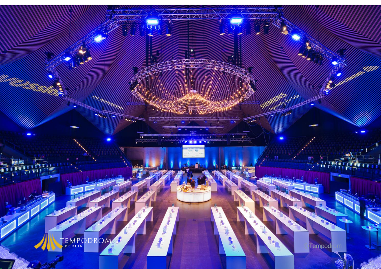 Berlin  Unusual venue Tempodrom image 6