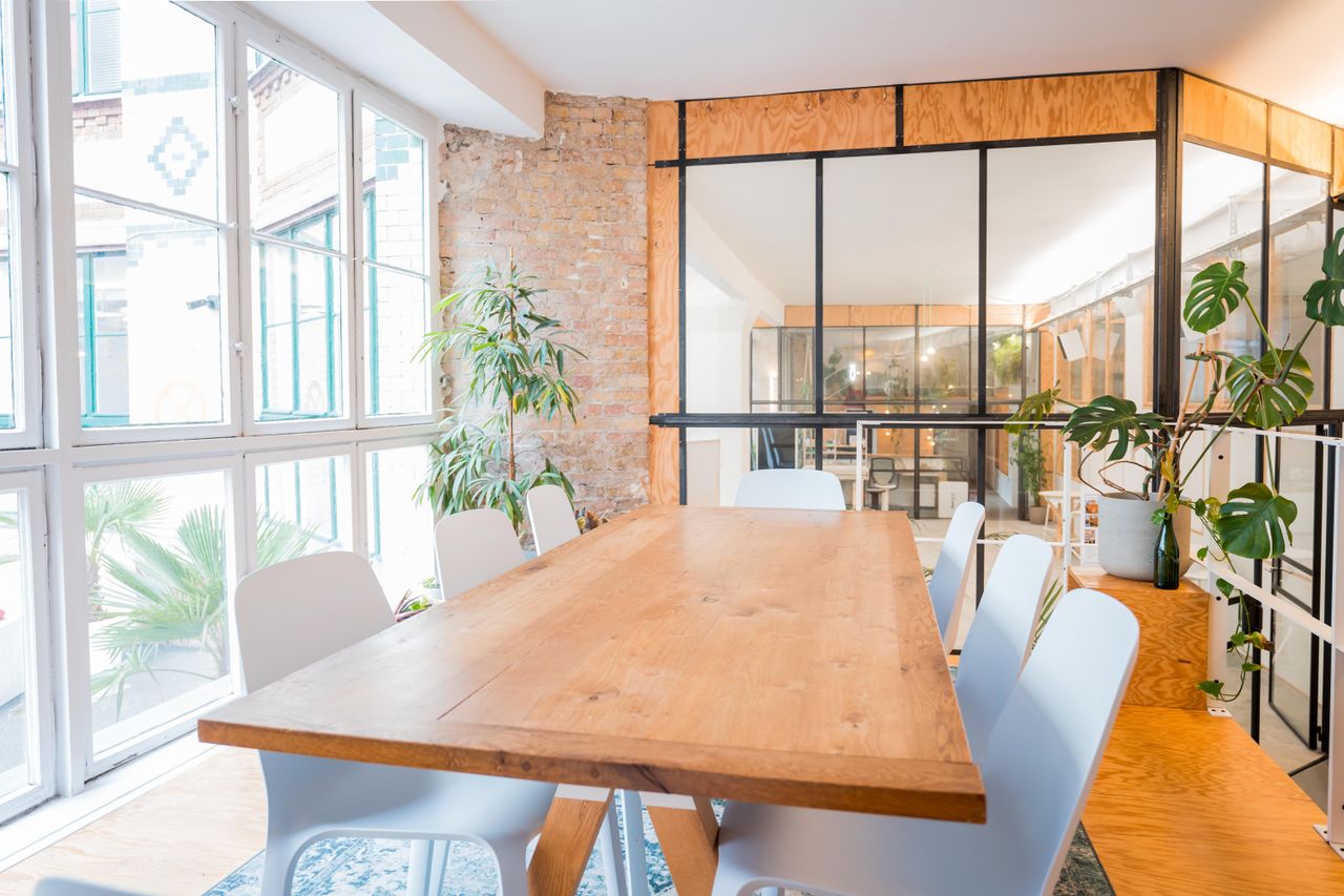 Rest van de wereld Mobiles Arbeiten Workshopruimtes greenhouse: plaza image 6