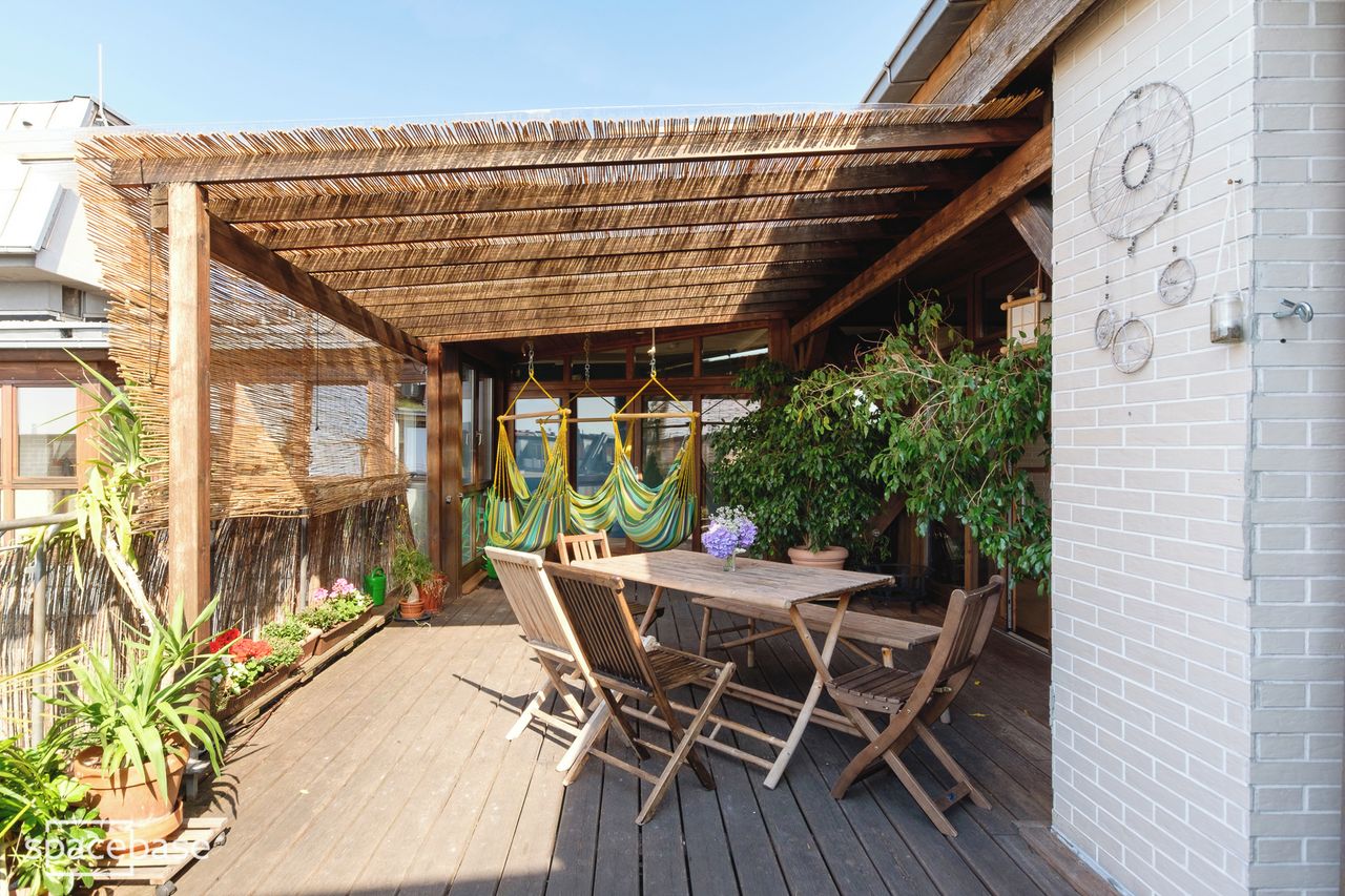 Berlin seminar rooms Dachterrasse Bali Penthouse - Raum der Sonne image 11