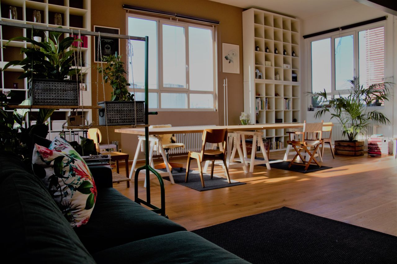 Frankfurt workshop spaces Meeting room Bright and spacious loft in industrial port image 21