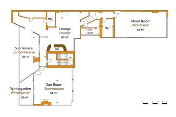 Berlin workshop spaces Rooftop Bali Penthouse - Room of the Moon image 8
