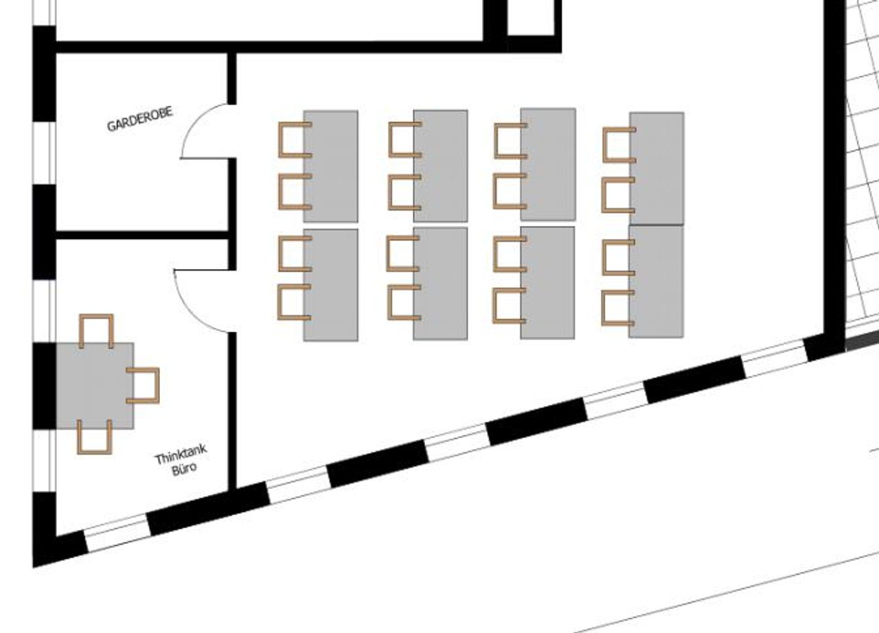 Rest der Welt training rooms Meetingraum Der Raum der Wünsche image 16