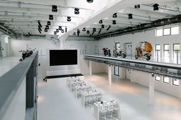 München corporate event spaces Außergewöhnlich BMW Group Classic - Flugmotorenhalle image 1